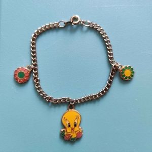 Vintage tweety bracelet